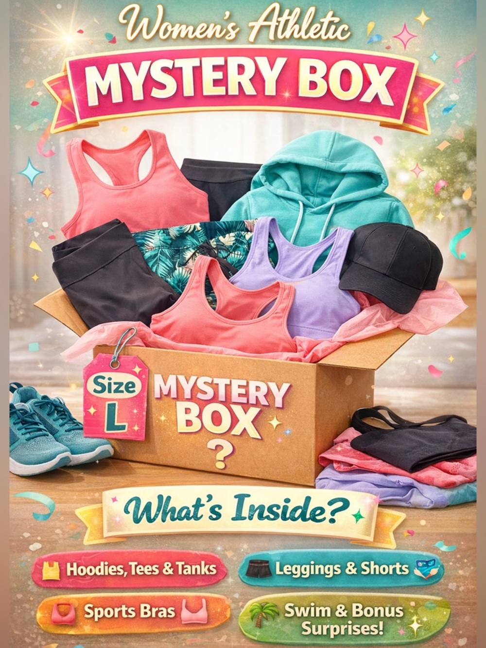Women's Athletic Mystery Box